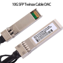 10X 10G SFP+ Twinax Kabel, Direct Attach Copper (DAC) 10GBASE SFP Passives Kabel für SFP-H10GB-CU1M,,(0.5M)