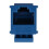 60Pcs RJ45 Connector  Jack Cat6 Extension Coupler Ethernet Network LAN Cat 6 Coupler Jacks Extend Adapter, 4
