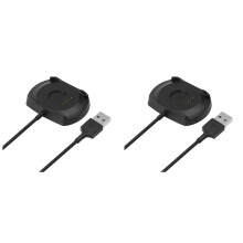2X USB Charging Cable Stand Data Cord Compatible with Huami Stratos Smartwatch 2/2S Wireless Charger Dock