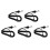5X HM-152 Microphone Cable for  HM152 IC F121/S IC F221/S Replacement Cable 1