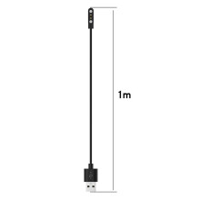 2X Geeignet für Ticwatch GTX Uhren LadegeräT für Solar LS05 Magnet Laden Kabel (1M, mit Schutz Chip)