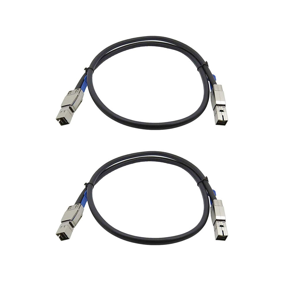 2X Sas Digh Density Transfer Cable Sas Sff-8644 To Sff-8644 Server External Hard Disk Data Cable 4713133424822