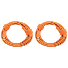 2pcs 5M SLR Camera Computer USB 8Pin Tethered Shooting Cable for D750 D7100 D7200 DF