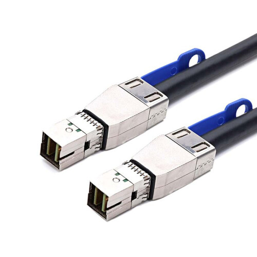 2X  SAS Digh Density Transfer Cable  SAS SFF-8644 to SFF-8644 Server External Hard Disk Data Cable 1