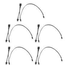 5X 5Pin 1 to 3 Peripheral 4 Pin IDE 5P PSU Power Supply Cable for Cooler Master V550 V650 V700 V750 V850 V1000