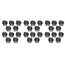 30PCS Dust Cap Anti-Oxidation Shielding Signal Audio Cable Protective Cover for Balance XLR RCA, DPM to XLR