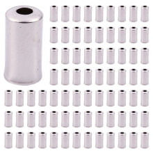 500pcs Gaines Cable Cap Fixing Brake Speed 5mm Metal Silver for Bike
