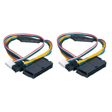2X 24-Pins Naar 6-Pins PCI-E ATX Hoofdstroomadapterkabel voor Z230 Z220 SFF Werkstationmoederbord