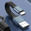 2X  3A USB Type-C Fast Charging Data Cable Portable Keychain QC 3.0 USB Type C Short Cable for Type C USB Devices,A 2