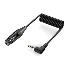 XLR-Kabel 3,5 mm Naar XLR-Vrouwelijke Audiokabel AUX-Audiokabel voor Microfoonmixerluidsprekersversterkers