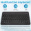 Ultra-Thin Silent Wireless  Keyboard and Mouse Set Suitable for Tablet Notebook  Keyboard Black 2
