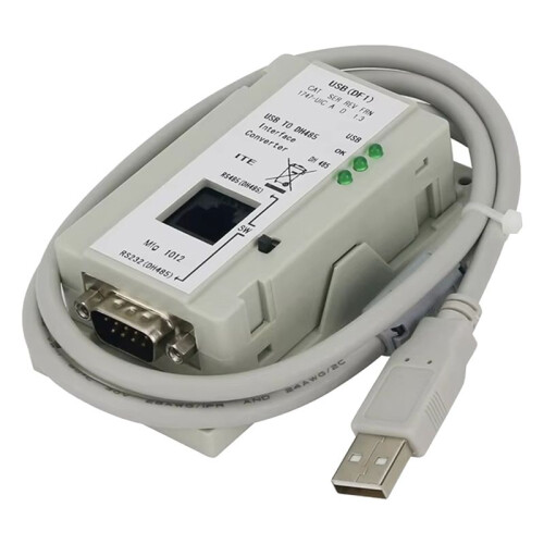 New 1747-UIC USB to DH485 Interface Converter -232 and -485 ,3 LED Indicators