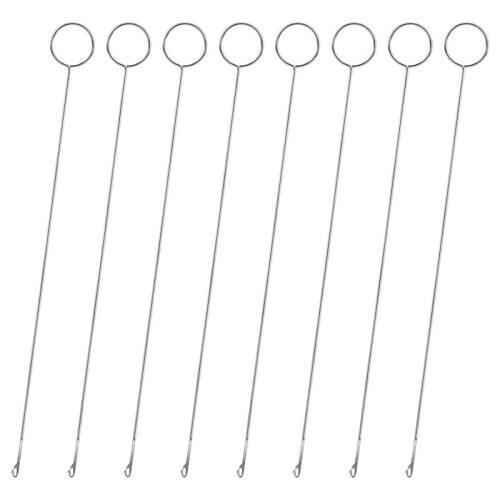 8Pcs Sewing Loop Turner Hook Loop Turner Sewing Tool Needle Hooks with  Crochet Sewing Supplies