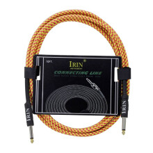 IRIN Gitaarkabel Snaarinstrument Accessoires Ruisvrije Audiokabel Ruisonderdrukkingskabel (10M) Oranje & Geel