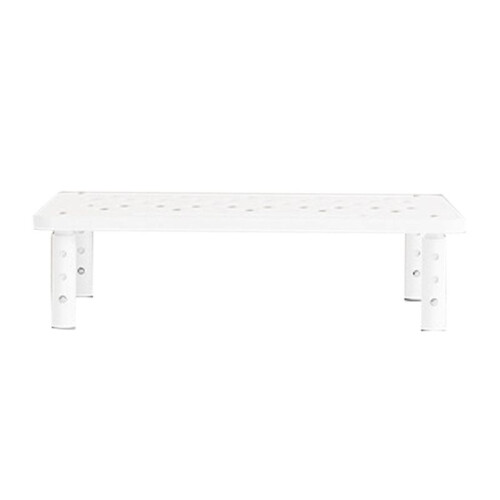 Support de Moniteur de Bureau Réglable - Support D'Écran pour Bureau, Studio, Étude et Étudiants Blanc