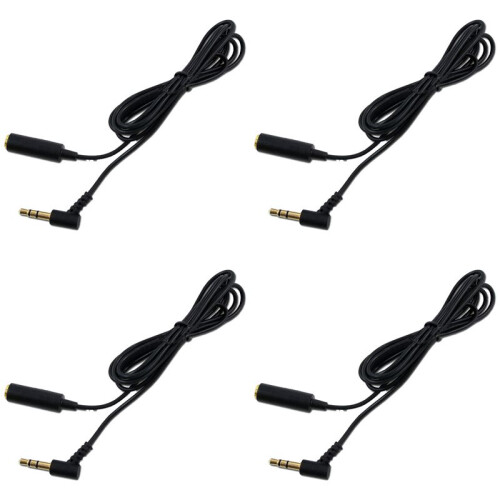 4X New Câble D'Extension Audio de Remplacement Câble 3,5 mm pour Casques   EAR OE
