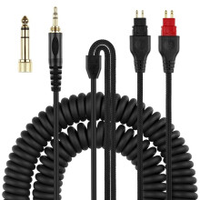 HD580 HD600 HD650 HD565 HD58X Cavo Audio per Cuffie Cavo di Collegamento A Molla Cavo di Aggiornamento Bobina