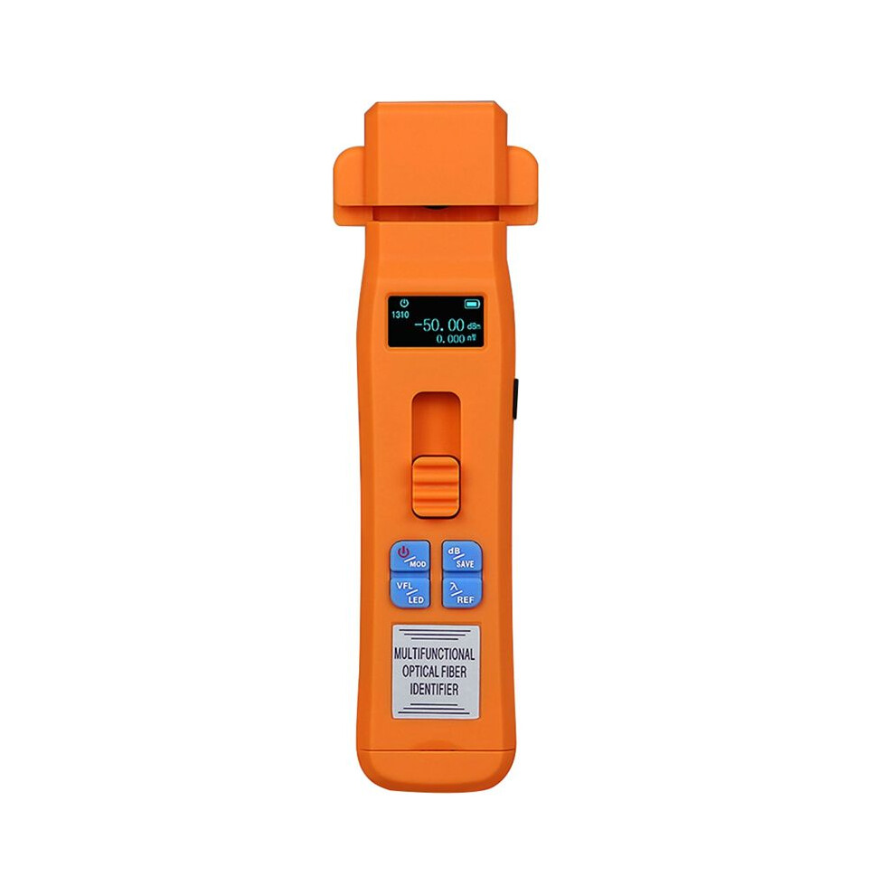 Aua-C605 Rechargeable Active Optical Fiber Identifier Live Fiber Cable Tester Ftth Tool Ofi Built In Opm/Vfl/Led 4712372635136