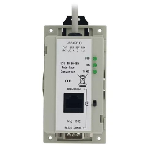 New 1747-UIC USB to DH485 Interface Converter -232 and -485 ,3 LED Indicators 2
