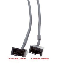 Kabel Zasilający Wentylatora USB do 3-Stykowego / 4-Stykowego PWM 5V USB w Osłonie, Kabel Złącza Adaptera Wentylatora z Przełącznikiem /Off