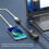 USB3.0 Extension Cable with Power Button 5Gbps Data Transfer Male to Female Extend Cord 3.3ft for Keyboard PowerSwitch A 5