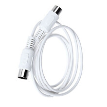 5 Cavi di Prolunga MIDI da 5 Pin Maschio A Maschio, 1,5 M, per Pianoforte Elettrico, Chitarra, Strumento, Cavo per PC
