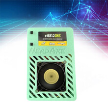 NerdAxe Miner com Display Nerdminer 500Gh/S BM1366 S19XP ASIC para Bitaxe Bitcoin Micro-Miner Loteria Mineração Minerador Plugue AU