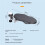 Computer Desk Arm Rest Pad Foldable Ergonomic Wrist Rest Support for Keyboard Armrest Extender Mouse Pad Holder Rack B 8