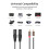 2RCA to 2xLR 3-Core XLR Cable Mixer Power Amplifier Active Speaker Microphone Audio Cable 1.5meter 7