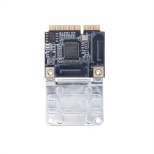 PCI-E to 3.0 Adapter Card PCI-E to 2 Port 3.0 6Gbps SSD Adapter Card for WinXP/Win7/8/10/11 A