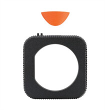 3D Printing Computer Base Power Button Front Heat Dissipation Bracket Dustproof Host Accessories for   M4 Black