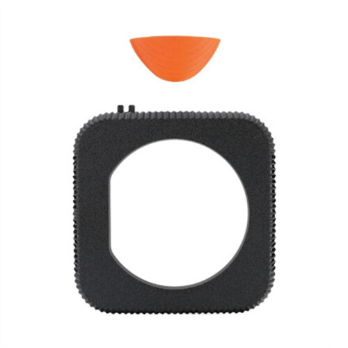 3D Printing Computer Base Power Button Front Heat Dissipation Bracket Dustproof Host Accessories for   M4 Black