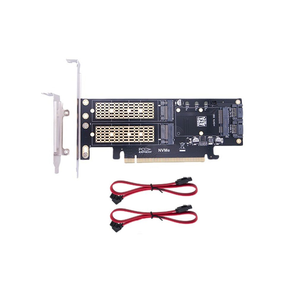 Ngff And Msata Ssd Adapter Card,M.2 Nvme To Pcie/ M.2 Ssd To Iii/ Msata To Converter Express Card 4712623310119