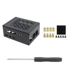Metal Case for Raspberry Pi 5 Metal Shell for Raspberry Pi 5 PCIe to M2 NVMe SSD Expansion Board for Raspberry Pi 5 Pi5