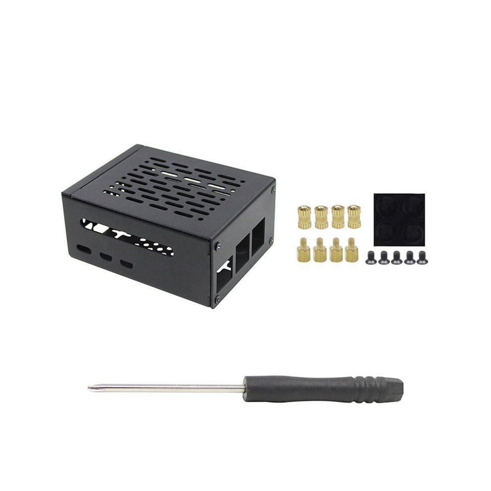 Metal Case For Raspberry Pi 5 Metal Shell For Raspberry Pi 5 Pcie To M2 Nvme Ssd Expansion Board For Raspberry Pi 5 Pi5 4714014471904
