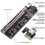 PCI-E Extender to PCI-E 16X Interface with  6Pin Power 2