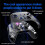 BSP-G7 Wireless Game Controller with Hall Joystick Six-Axis Body Vibration for PC  IOS Android PS4 A 6