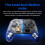BSP-G7 Wireless Game Controller with Hall Joystick Six-Axis Body Vibration for PC  IOS Android PS4 A 7