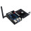 For Orange Pi 5 Max Case with Fan Active Passive Cooling Shell Antenna Heatsinks for Orange Pi 5 Max Board 4