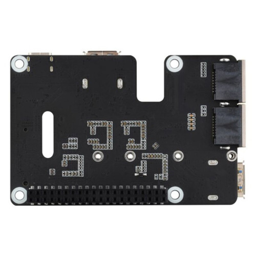 PCIe to USB 3.2 Gen1 / 2.5G ETH / M.2 NVMe Adapter for Raspberry Pi 5 Supports NVMe Protocol M.2 Solid State Drive 2
