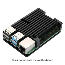 For Raspberry Pi 4 Model B Aluminum Case(Without Fan and Motherboard)