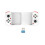D3 Stretchable Mobile Game Controller 3D Joystick  5.0 Wireless Gamepad for PUBG for  IOS Android B 2