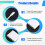 4-in-1 USB C Hub Power USB 3.0 for  Surface Chrome  Stable USB 3.0 USB HUB Adapter 6