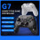 BSP-G7 Wireless Game Controller with Hall Joystick Six-Axis Body Vibration for PC  IOS Android PS4 A 1