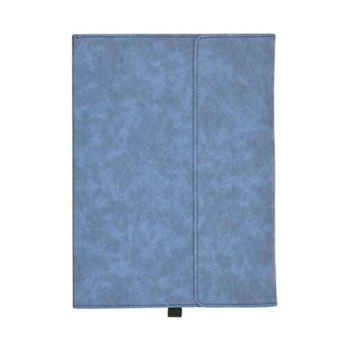 Capa Flip de Couro PU para Tablet Surface Pro 9/10/11 com Suporte para  Surface Pro 11 10 9, Azul