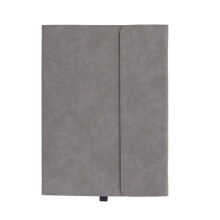 Flip Cover PU Leather Case for Surface Pro 9/10/11 Tablet Sleeve for  Surface Pro 11 10 9 Stand Case Grey