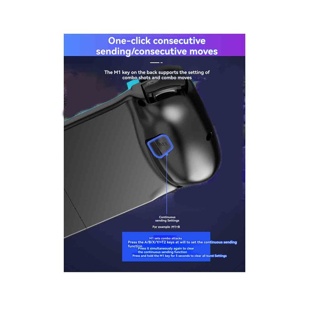 D3 Stretchable Mobile Game Controller 3D Joystick 5.0 Wireless Gamepad For Pubg For Ios Android A Tauoh