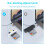 Type-C Bank Chip Card Reader Portable Common Access Card Reader Foldable for Windows / OS / Android 4