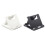 2x Tablet Stand Desktop Support Portable Double Folding Stand Suitable for     White & Black 1