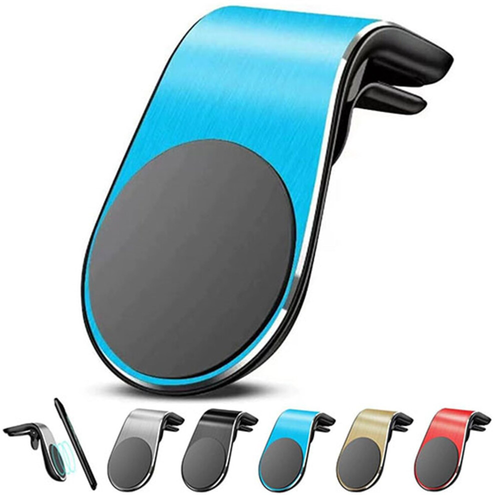 Magnetic Car Phone Mount 360 Rotatable Strong Magnet Universal Holder Finish Blue 9073542373742